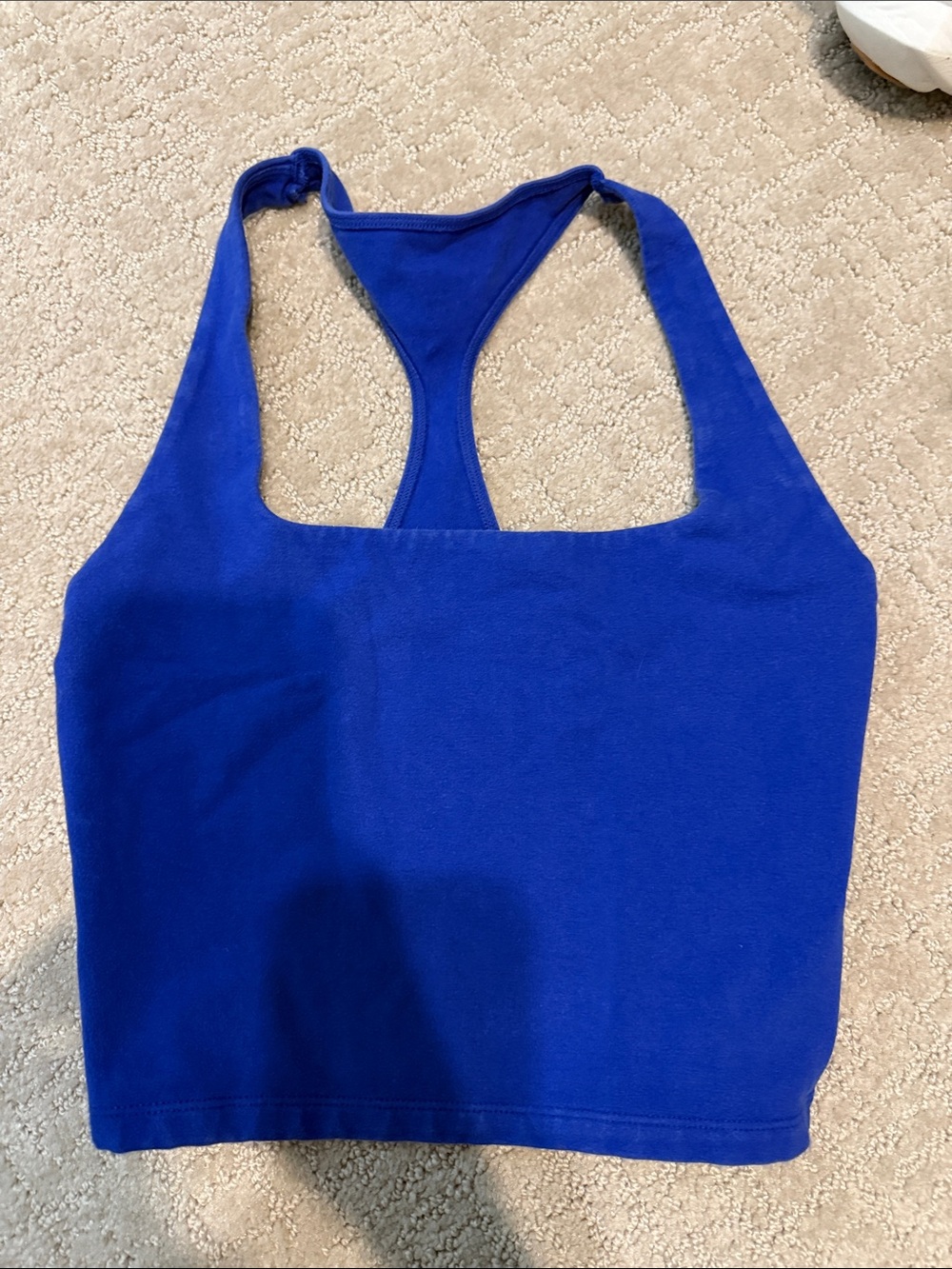Free people movement Racerback Crop Tank - Blue